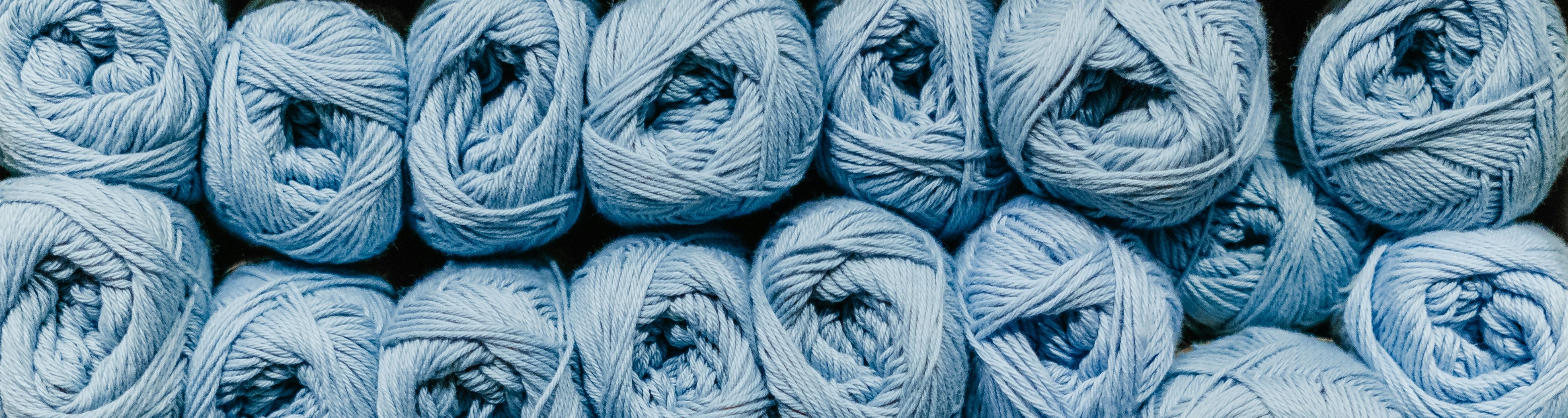 blue yarn